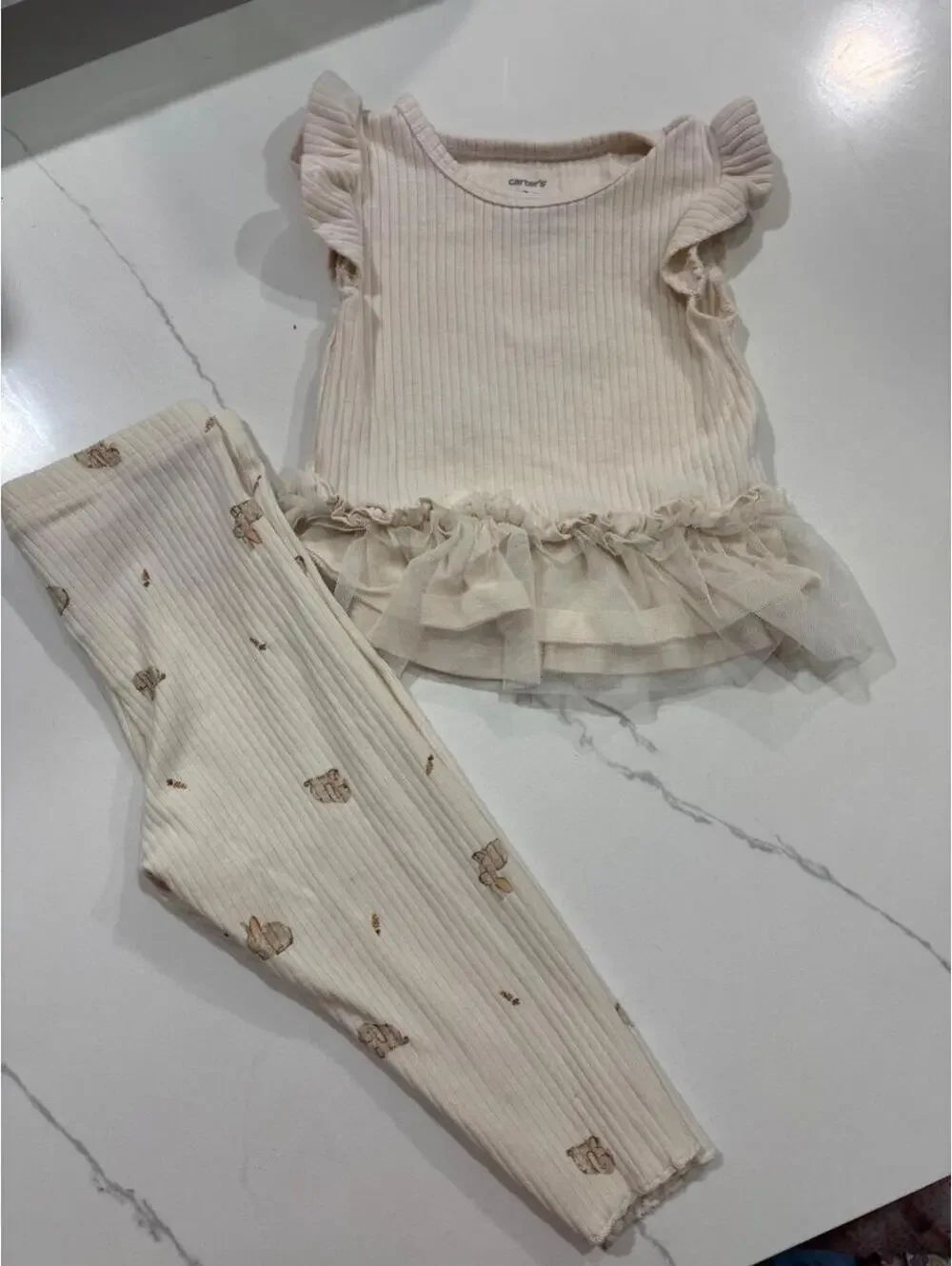 Carter's Kid's Cream and White Bundl